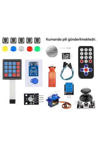 Arduino Set 220 Parça Süper Başlangıç Seti