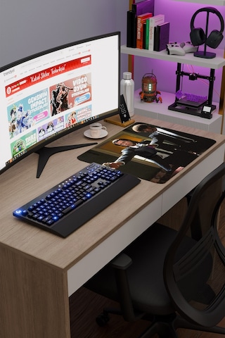 Pulp Fiction Ucuz Roman Tarantino V2 48x40 Xl Gaming Kauçuk Kaymaz Taban Mouse Pad Fare Altlığı