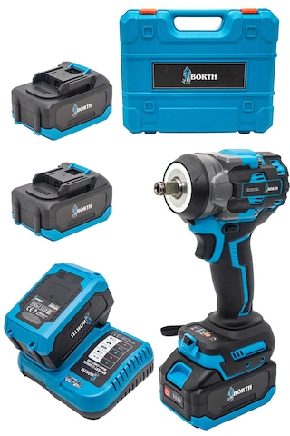 Börth UW-W-550-2 Akülü Torklu Bijon Sıkma Makinesi