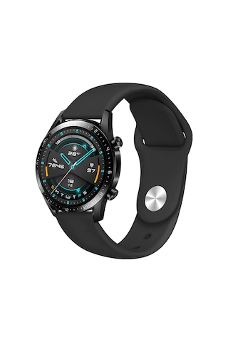 Mi Watch Color İçin Uyumlu 22mm Silikon Kordon