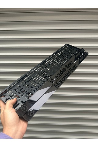 Vipplaka Mercedes Uyumlu Ortası Mat Plakalık