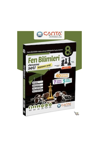 Çanta 8. Sınıf Fen Bilimleri Kazanım Sıralı Deneme Seti