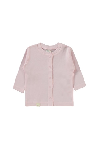 Civil Baby Düz 1-6 Ay Pijama Takımı - Pudra Somon