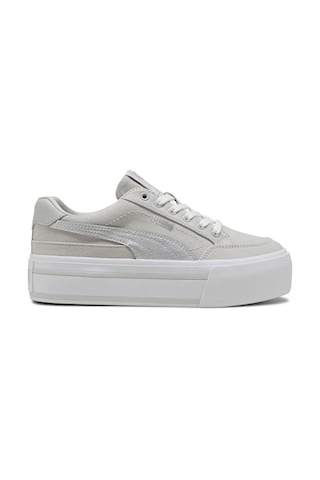 Puma Cort Classic Vulc Fs Platform Kadın Gri Günlük Ayakkabı 40232903 Gri