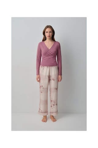 Suwen Siera Pijama Takımı Wsh105102911395 Krem