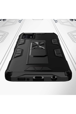 Samsung Uyumlu Galaxy A71 Kılıf Zore Volve Kapak Lacivert