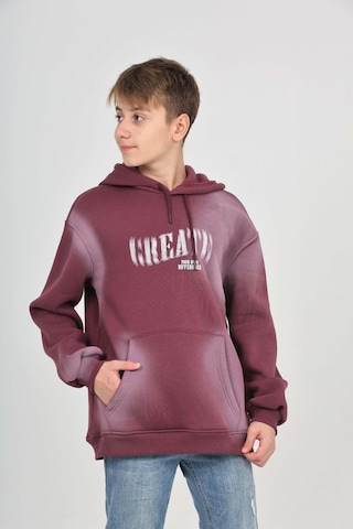Toontoy Kids Toontoy Erkek Çocuk Pistole Baskılı Sweatshirt Mor