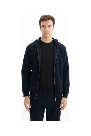 AR-MA Arma Erkek Regular Fit 3 İplik Şardonlu Tam Fermuar Kapüşonlu Cepli Sweatshirt 001