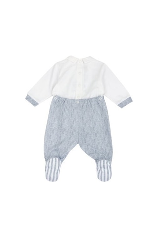 Chicco Erkek Bebek Arkadan Açılan Tulum 09101132000000 000025 Mavi