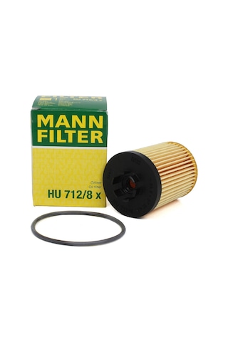 Opel Astra H 2004/2007 1.4 Twinport Benzinli Motor Yağ Filtresi Mann Marka Hu712/8x