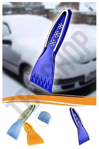 Araç Cam Buz Kazıyıcı, Kar Temizleyici Ve Kırıcı Buzkır Küçük