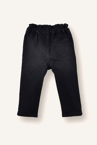Defacto Paperbag İspanyol Paça Jean Pantolon Kız Bebek G3411a526spnm40 Siyah-nm40
