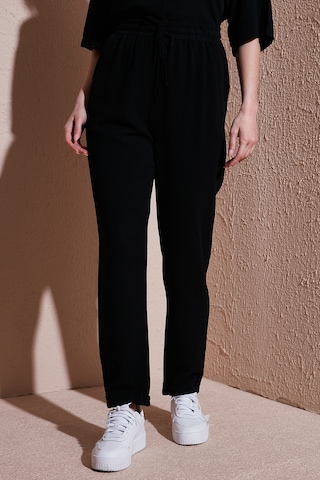 Fashion Friends Bayan Pantolon 25y0550k1 Siyah Siyah