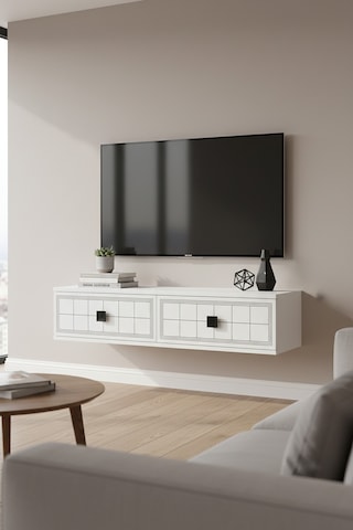 Tda1205a Yuka Duvara Montaj Tv Stand Antrasit 120cm