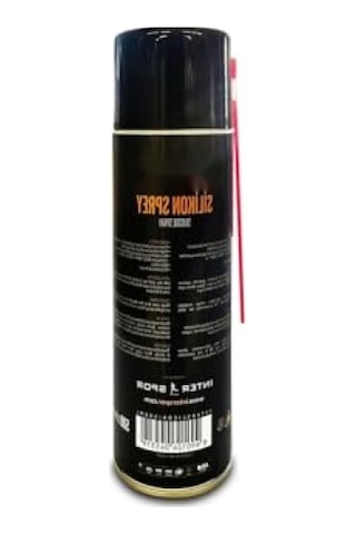 500 Ml Silikon Sprey, Yüksek Yağlama Performansı Açık Kırmızı