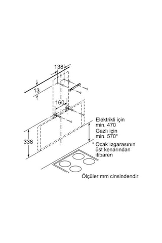 Siemens LC95KA670T Duvar Tipi 90 CM Davlumbaz