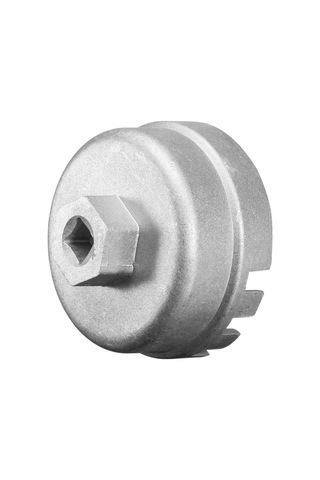 Sones 64.5mm Alüminyum Yağ Filtresi Anahtarı Kapağı Soket Sökücü Aracı Lexus Toyota Corolla Highlander Rav4 Camry Evrensel Konut Gümüş