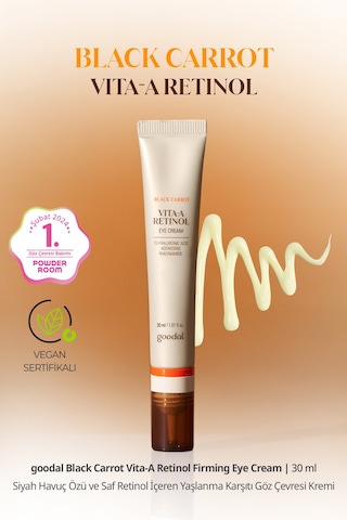 Siyah Havuç Özü Ve Saf Retinol İçeren Göz Kremi Goodal Black Carrot Vita-a Retinol Firming Eye Cream 00282112