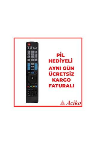 LG Her Model Serisine Uyumlu Akıllı Universal LCD LED TV Kumanda
