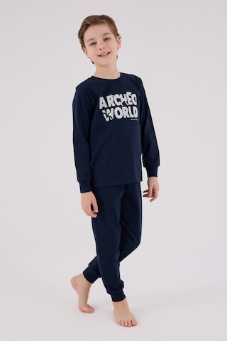 Rolypoly Erkek Çocuk Lacivert Pijama Takımı Rp3684-c-v2