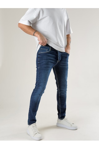 Cocopelli Slim Fit Mavi Erkek Kot Pantolon Coc2717 Mavi