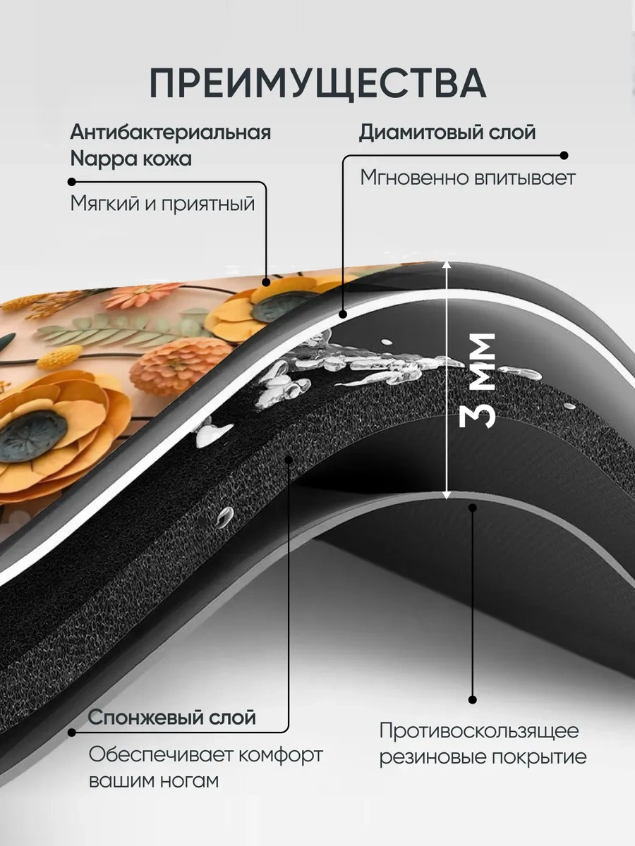Astra Ant Ana Giriş Ve Banyolar İçin 50x80 Diyatomit Paspas 427021568 Gri