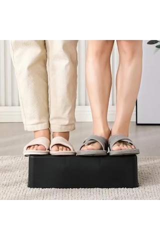 Wondernest Silindir Ofis Masası Masaj Liken Footrest Dışkı Beyaz Ayak Desteği Vn Beyaz