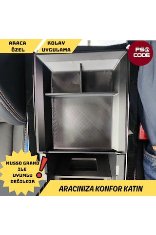 Ssangyong Kgm Musso Ev Orta Konsol Düzenleyici-organizer