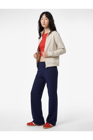 Koton Slim Fit Modal Karışımlı İspanyol Paça Pantolon Lacivert 6sal40098ık