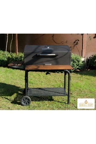 Grimaldi Grıllcup Gc75 Kömürlü Barbekü Bahçe Mangal Elagan Siyah