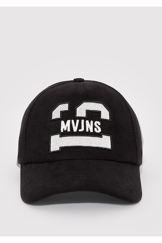 Mavi - Mvjns Baskılı Siyah Şapka 0911527-900 Siyah