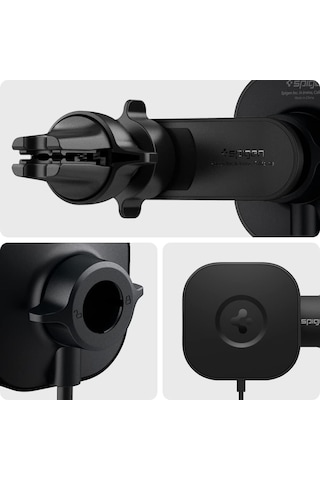 Mag Fit Its12w Magsafe Uyumlu Kablosuz Şarj Özellikli Araç İçi Havalandırma / Izgara Telefon Tutucu - Acp02615 Sp
