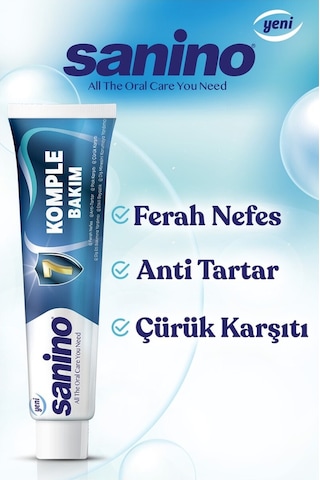Sanino Komple Bakım Diş Macunu 75 ML