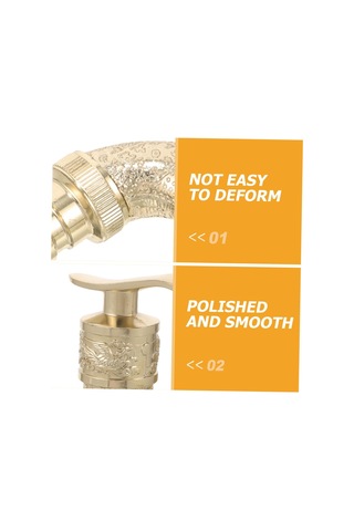 2pcs Vintage Duvara Monte Musluk Tarzı Dekoratif Mutfak Ve Banyo Lavabo Musluğu Çamaşırhane Ve Havuz İçin Çok Yönlü Sızıntı Tasarımı 2