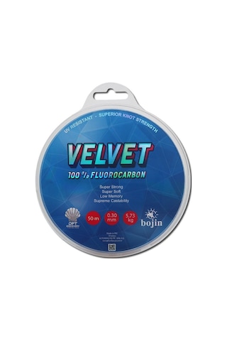 DFT Bojin Velvet Fluorocarbon 50 m 0.30 mm Misina