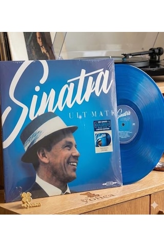 Frank Sinatra Ultimate Plak Sınırlı Sayıda Üretim, Mavi Renkli Vinil, 180 Gram, Remastered Lp