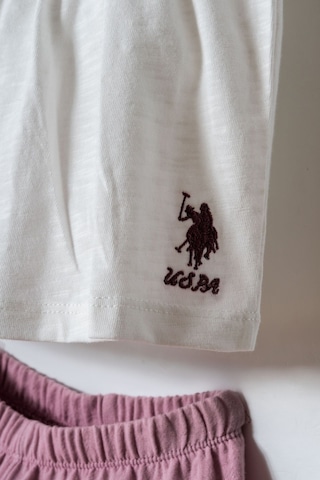 U.s. Polo Assn. Kız Bebek Mor Takım Usb2979-c-v1 Mor