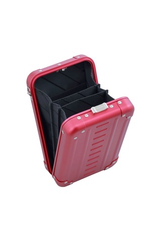 Aleon Mini Bag 19 Cm Alüminyum Omuz Çantası, Hafif, Şık, Unisex Günlük Çanta Pembe