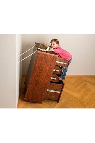 Portakal Safety Tv/Dolap/Eşya Sabitleyici Deprem Güvenliği-1 Adet