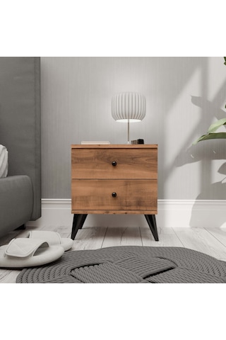 3724 Mona 2 Çekmeceli Komodin Hat