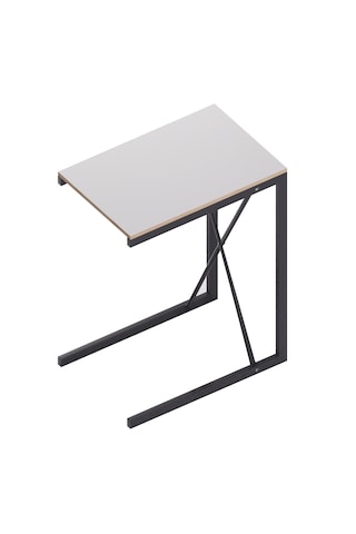 C Sehpa Yan Sehpa Zigon Sehpa Beyaz 1411