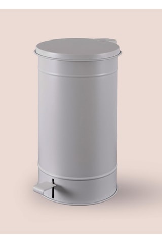The Mia Çöp Kovası Açık Gri 24 Lt Glv0774