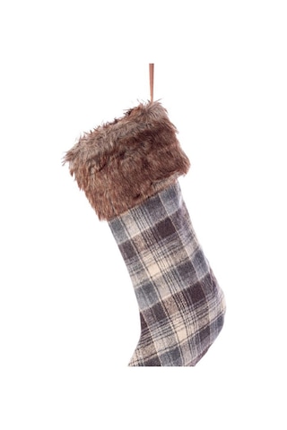 Yılbaşı Süsü Polyester Çorap H 45cm