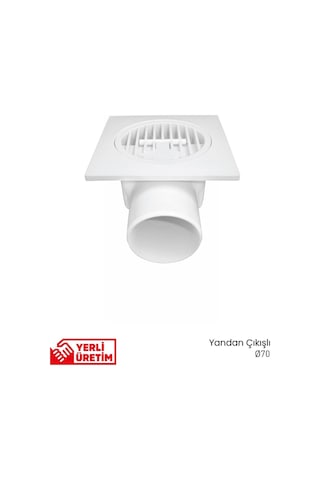 Yer Süzgeci Yandan Çıkışlı Q70 15x15