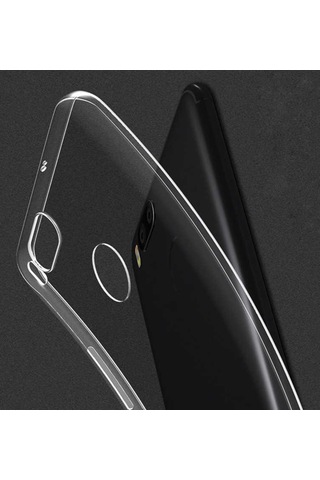 Xiaomi Mi 5x Kılıf Zore Süper Silikon Kapak Renksiz