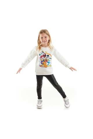 Supermino Minnie Mouse Lisanslı Kız Çocuk Sweatshirt 20170