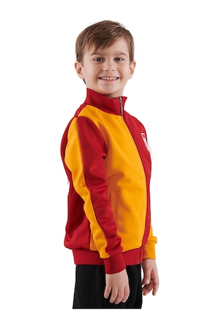 Galatasaray Metin Oktay Çocuk Ceket C88102 Sarı - Kırmızı