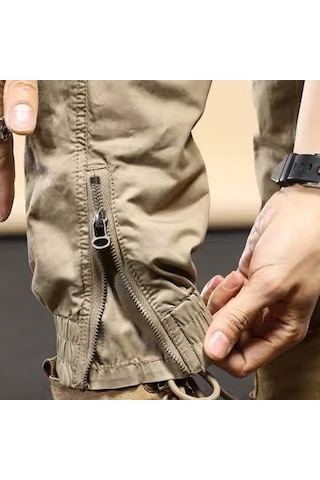 Sones Erkek Tulum Uzun Pantolon Rahat Bol Paça Kot Siyah