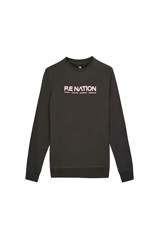 P.e Nation Şık Ve Rahat Sweatshirt Gri Melanj