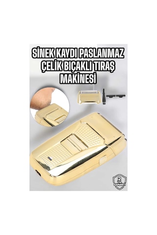 Tıraş Makinesi Sinek Kaydı Saç Sakal Ve Vücut Tıraşına Uygun